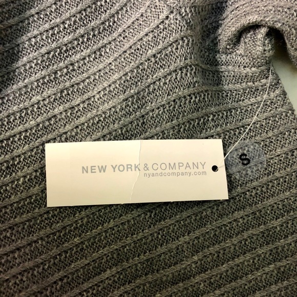 NY&C Knit Grey Sweater - Picture 3 of 5